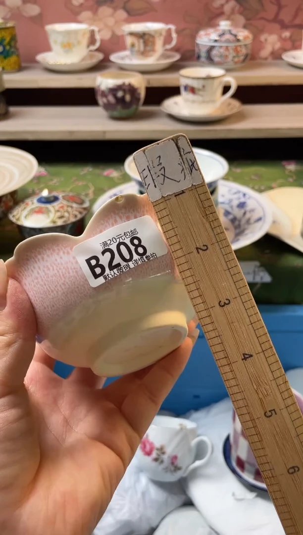 瓷片红*?瓷器瓷器B208