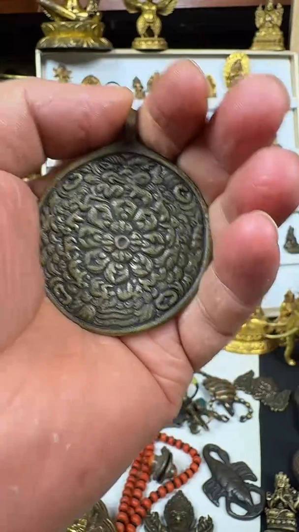 铜花****活九宫八卦牌