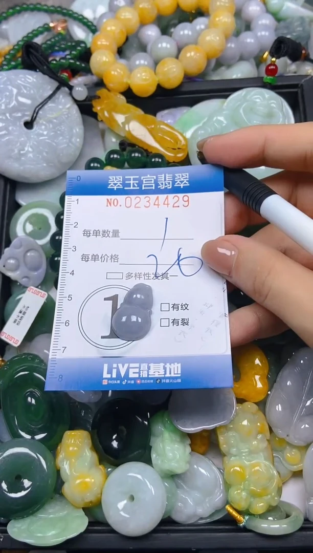 颈饰未镶嵌翡翠闪购C0234429