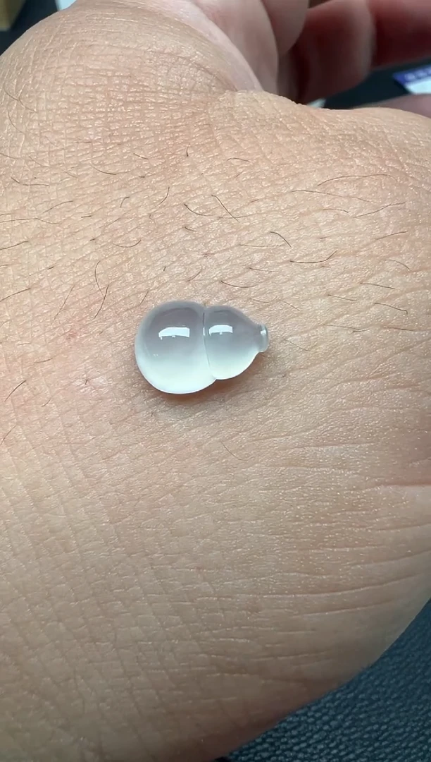 颈饰未镶嵌翡翠(45号） 纯天然A货缅甸翡  葫芦裸石