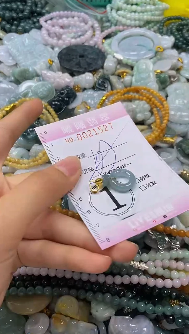 翡翠未镶嵌颈饰闪购0021527多样性发其一