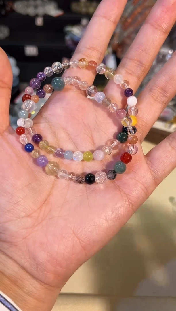 未镶嵌手串水晶g010多样性发货一件