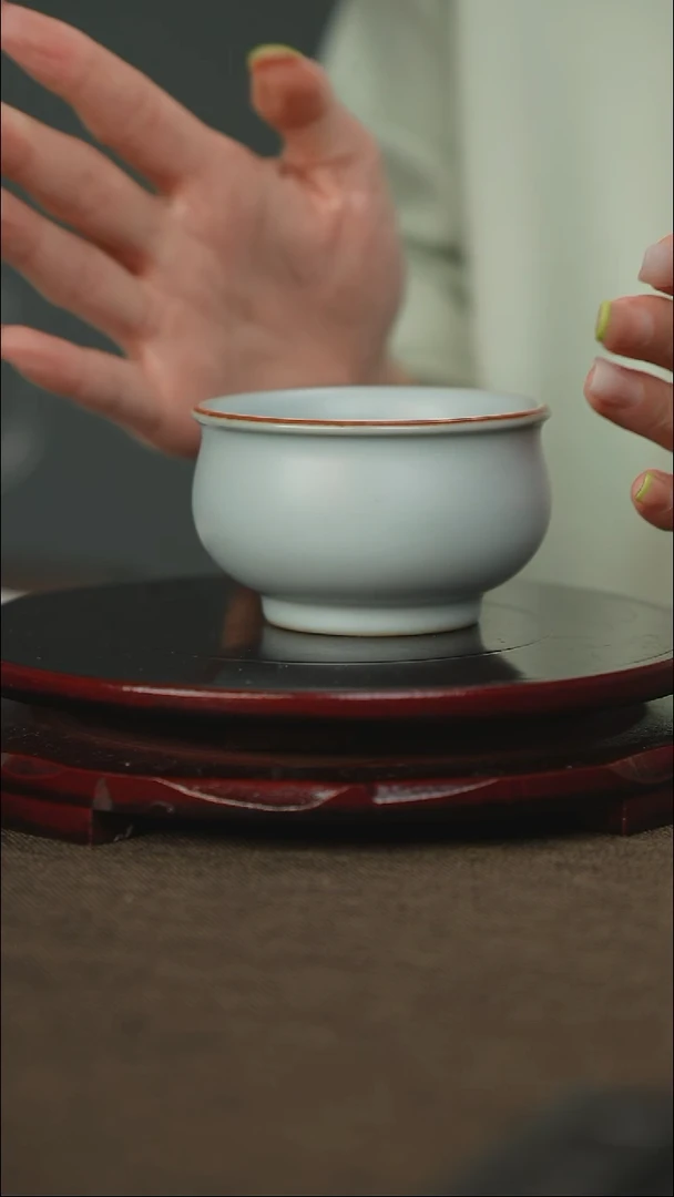 微微瑕 大福袋杯 无底款
