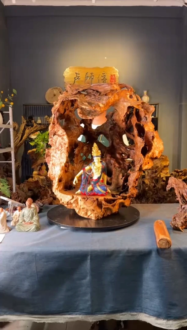 木卢师傅根艺作品（不包含人物摆件）