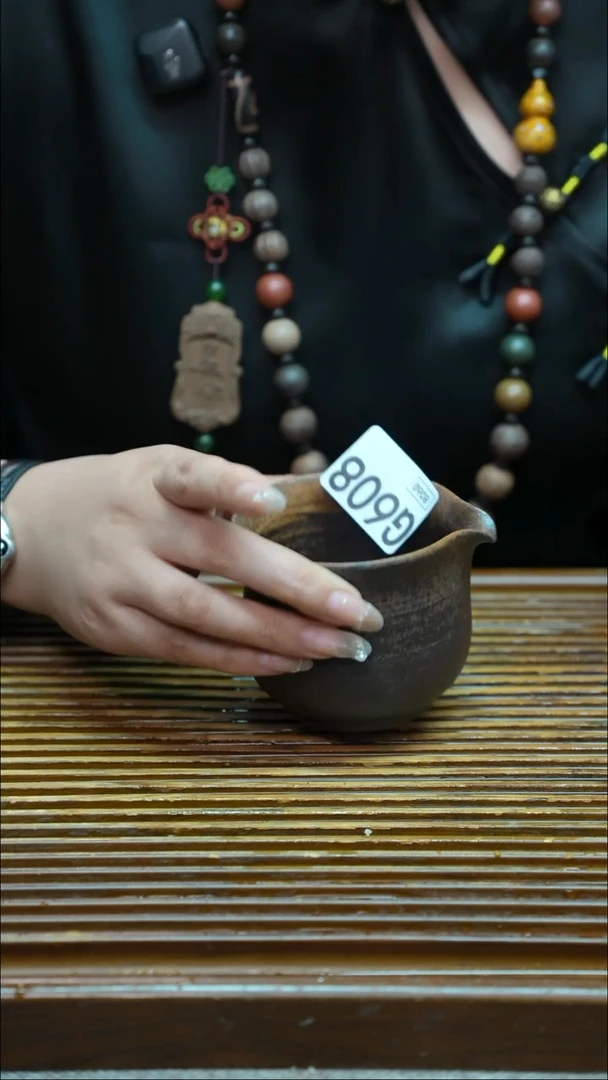 万古烧粗陶手工茶具