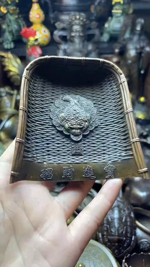 闪购链接，点击下单，有运费险，铜摆件
