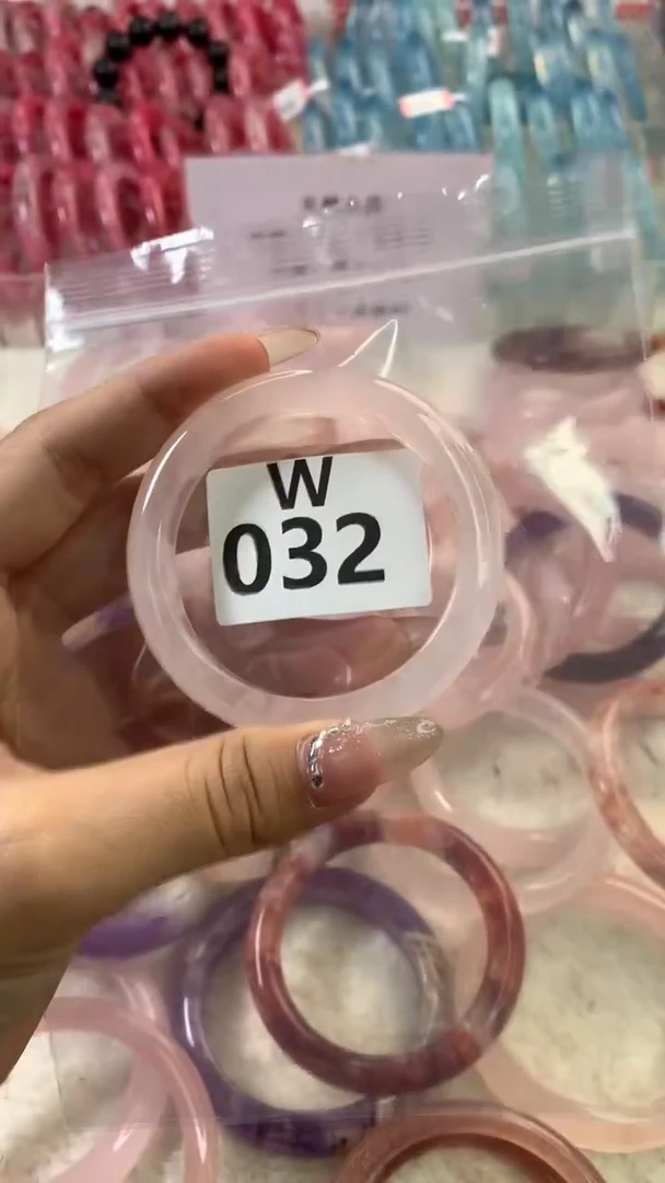水晶手镯W未镶嵌水晶032-51