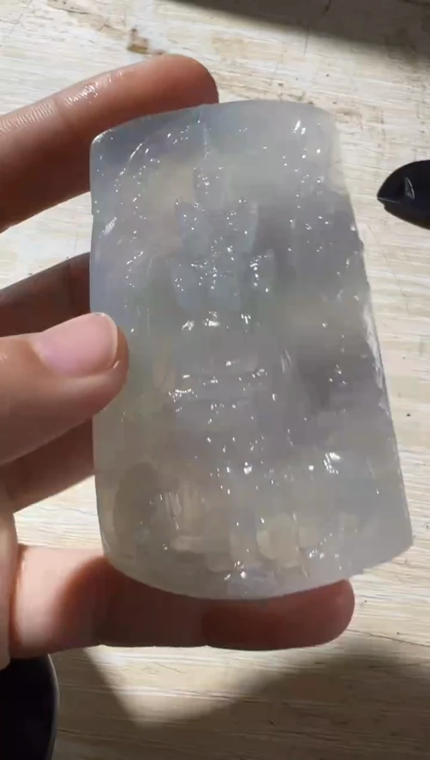 未镶嵌定制翡翠普贤