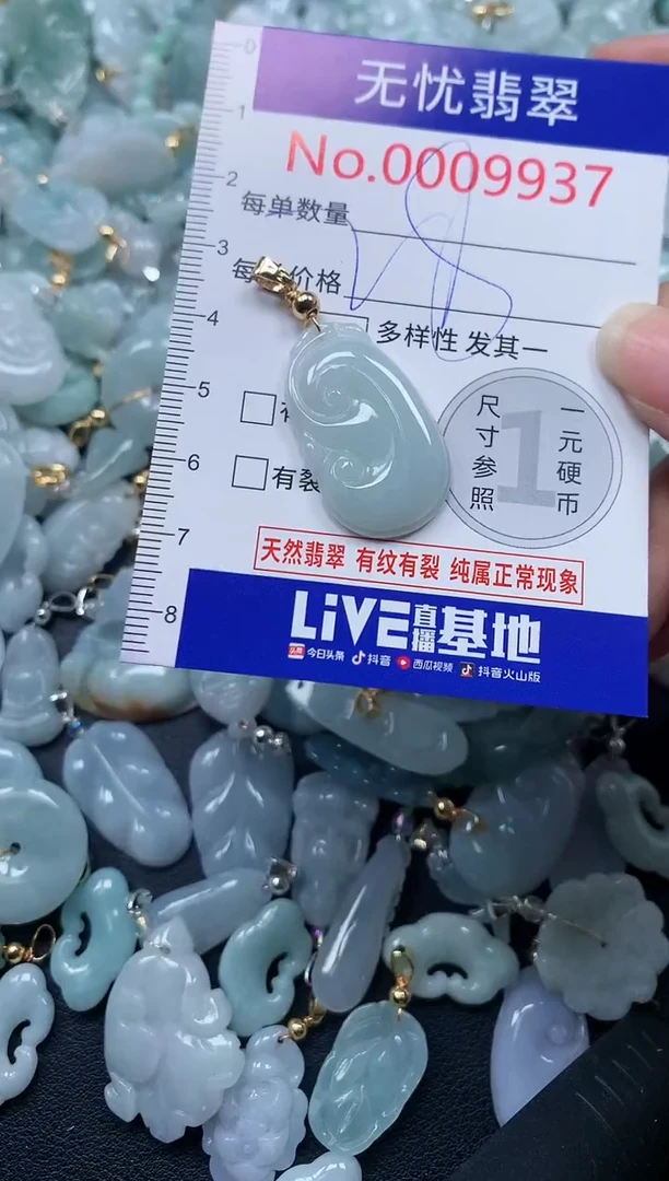 颈饰未镶嵌翡翠9937