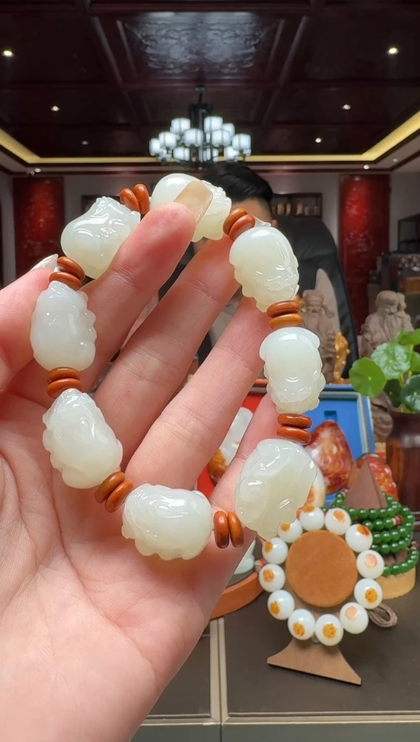 未镶嵌和田玉挂件hsl