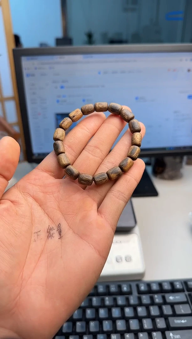 手串沉香海南白棋母树8克