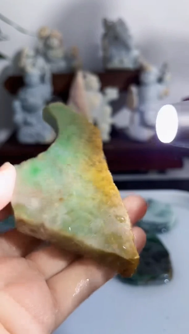 未镶嵌挂件翡翠493
