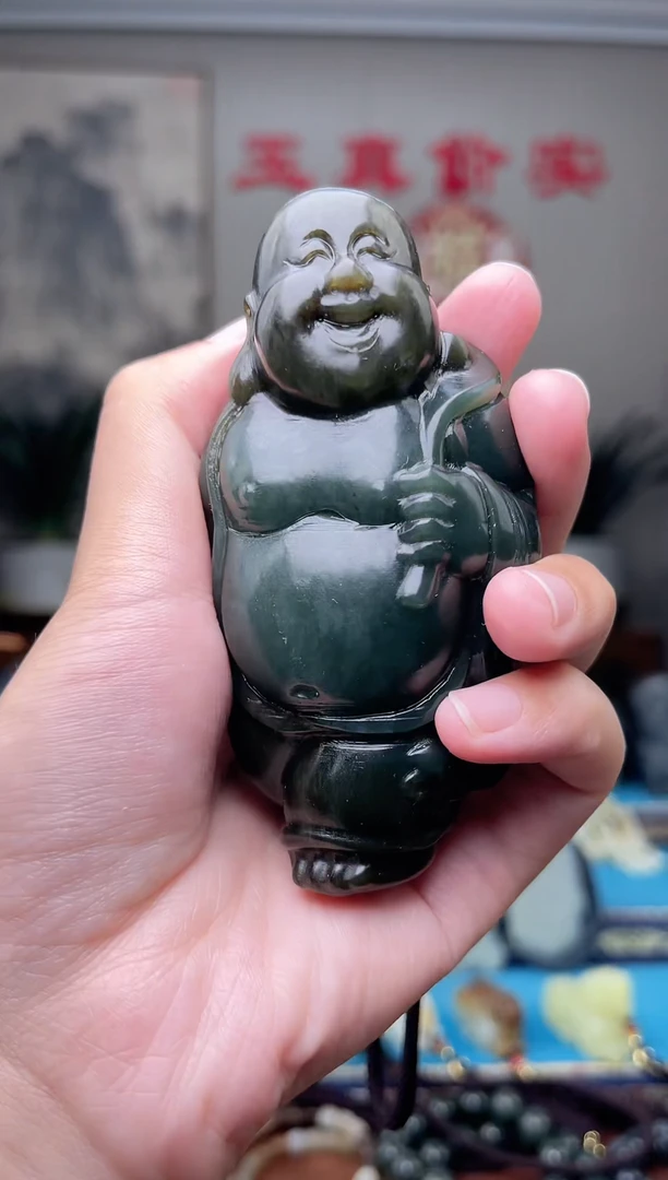 和田玉未镶嵌挂件1