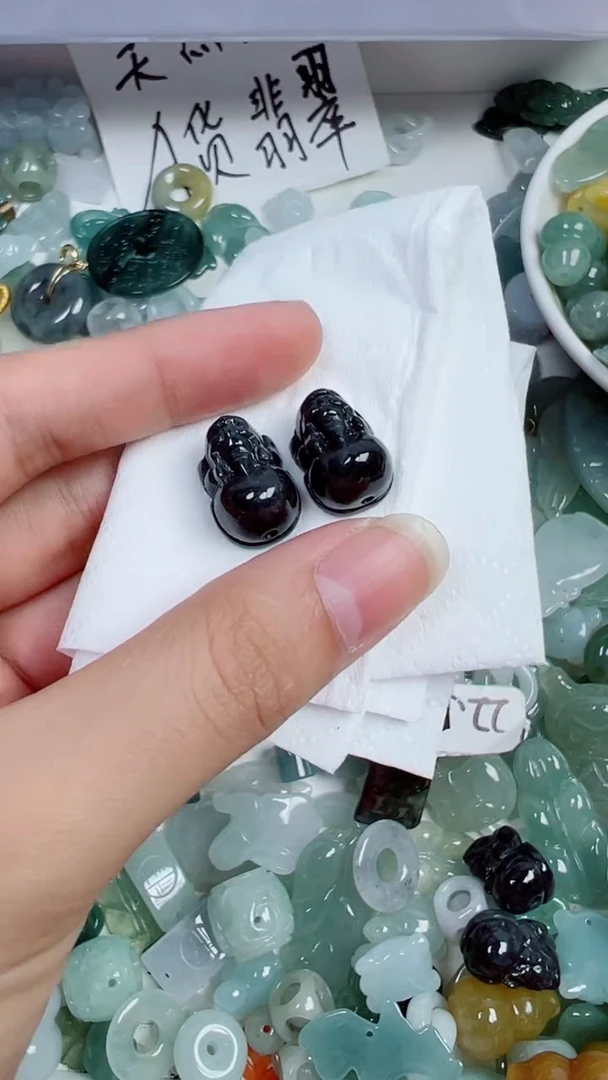 散珠翡翠?****橙219号链接,A货翡翠