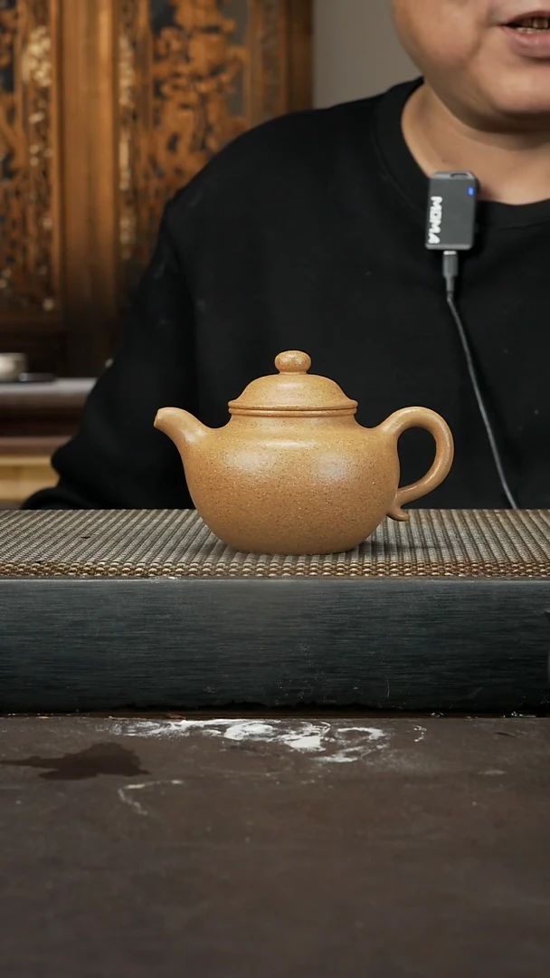 【闪购商品】紫砂茶壶黄金段 莲子 180cc 020