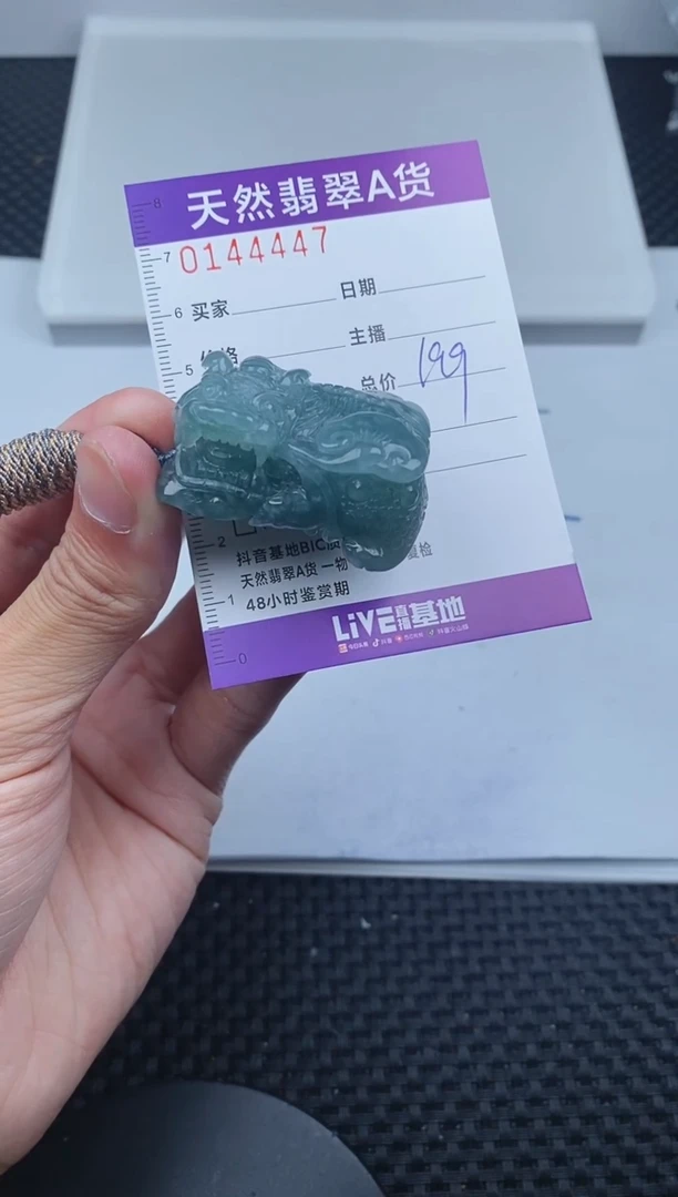 翡翠未镶嵌颈饰       447