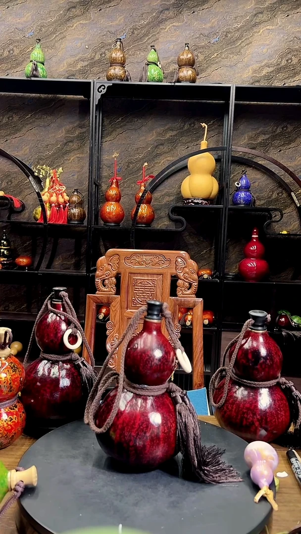 酒葫芦大漆工艺酒葫芦