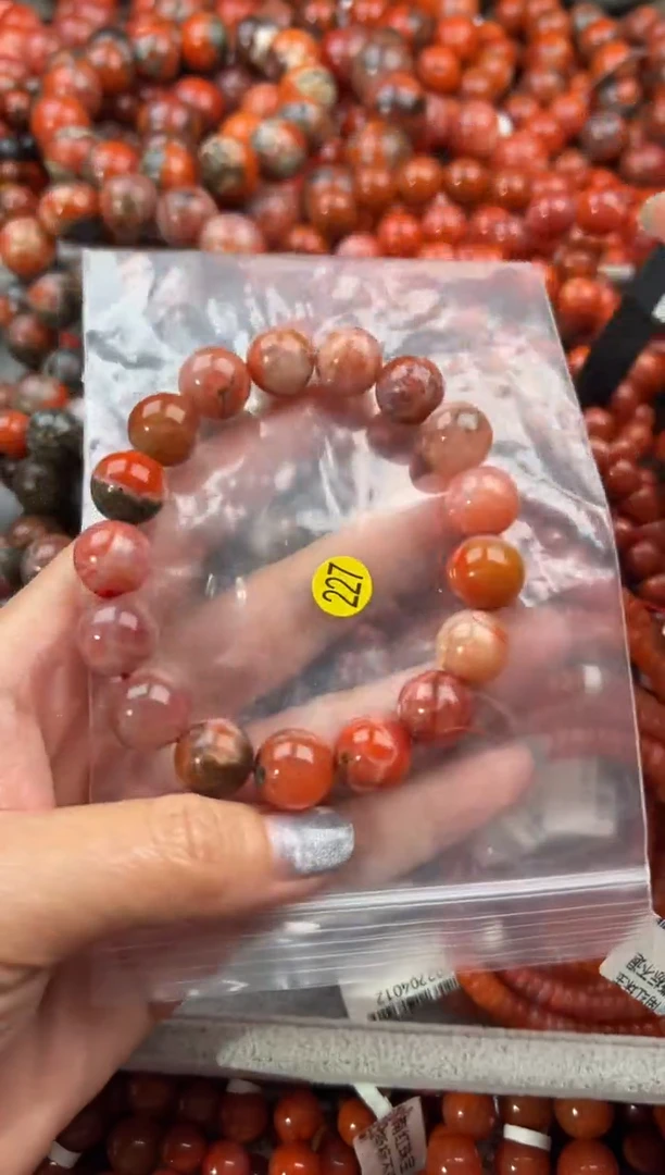 未镶嵌手串南红玛瑙12+