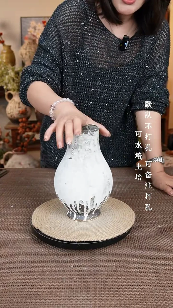 摆件021景德镇陶瓷花瓶