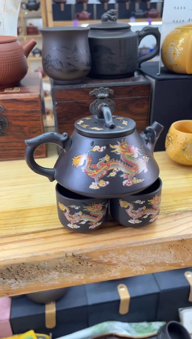 【闪购商品】紫砂茶壶大白茶具高端紫砂