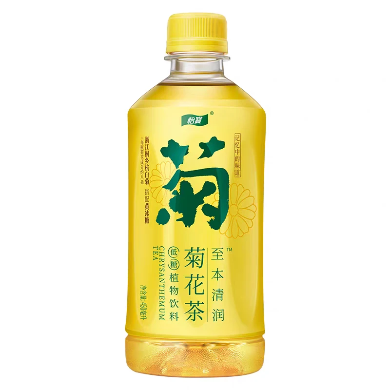 W怡宝至本清润菊花茶低糖450ml