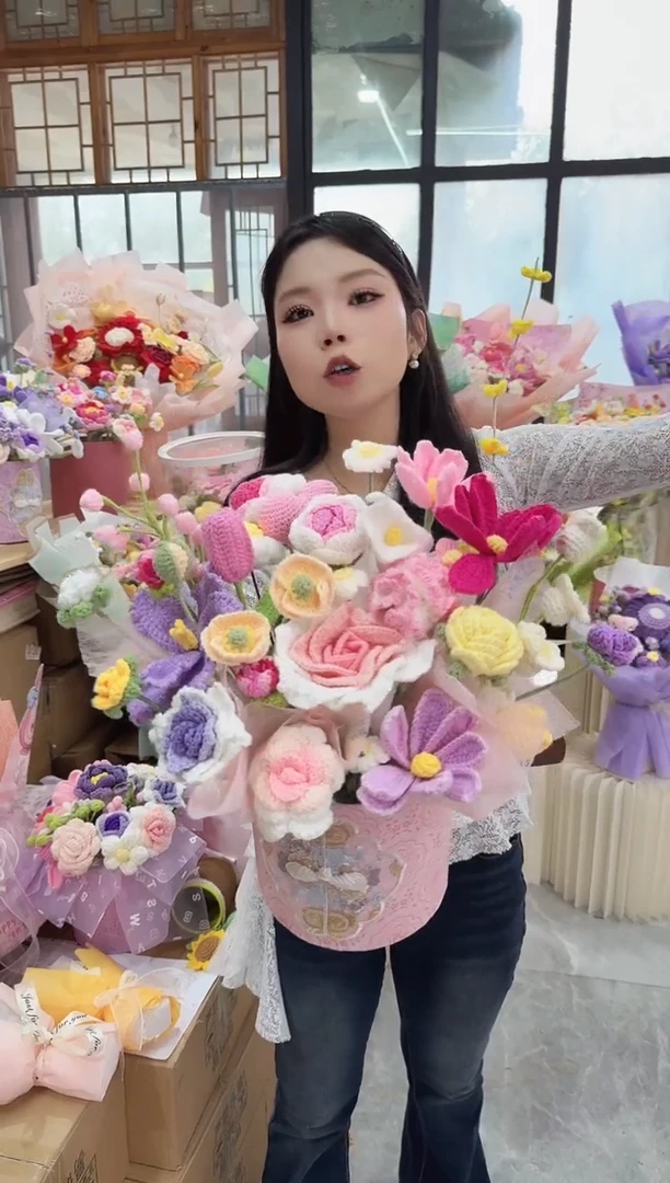 非遗手工定制花束，孤品清仓！！