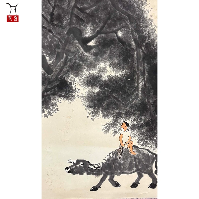 J1003牧牛图镜片47×68/2.8平尺