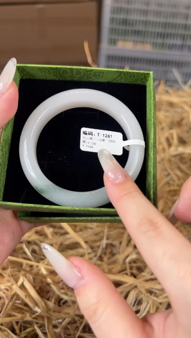 未镶嵌手镯石英质玉T1261