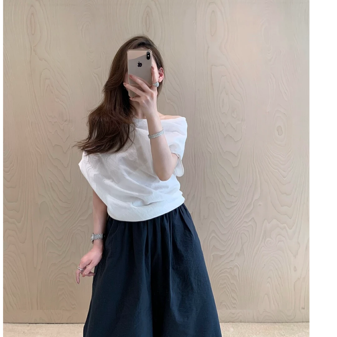 阔腿裤套装女夏季搭配一整套休闲时尚气质女神范上衣裤子两件套