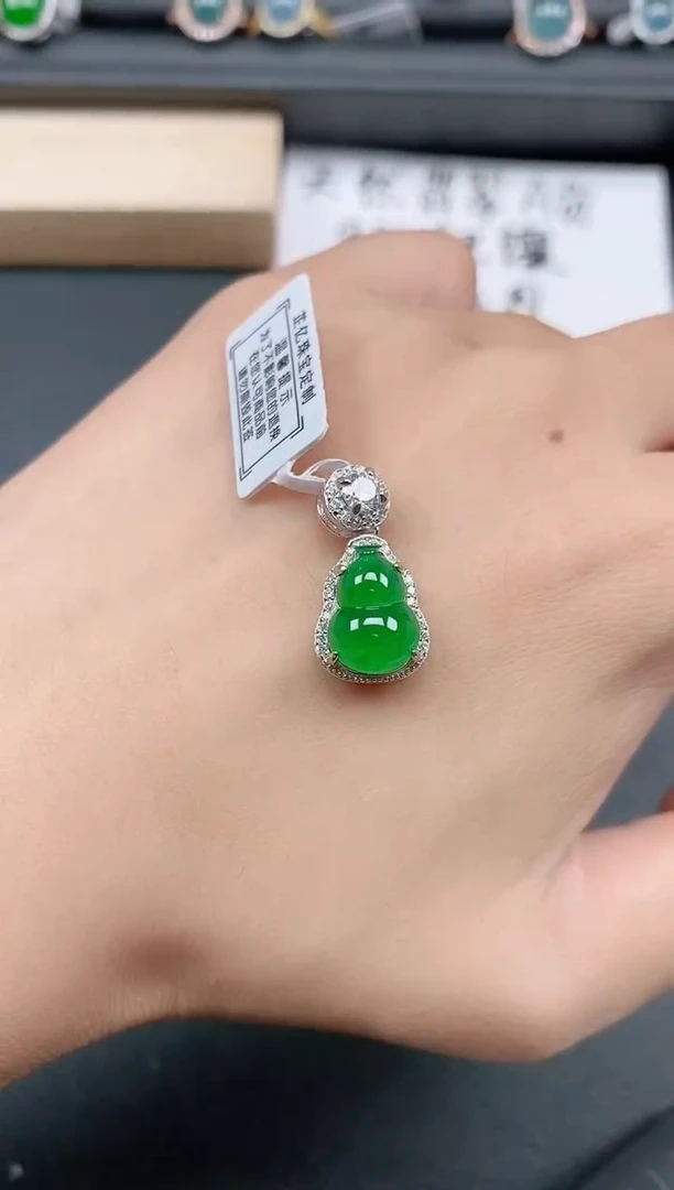 银S925镶嵌戒指翡翠1111