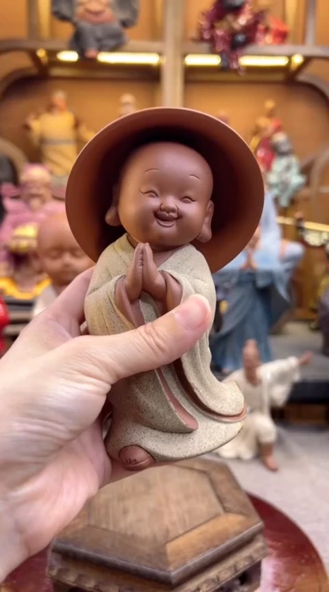 紫砂茶宠器闵茶宠摆件