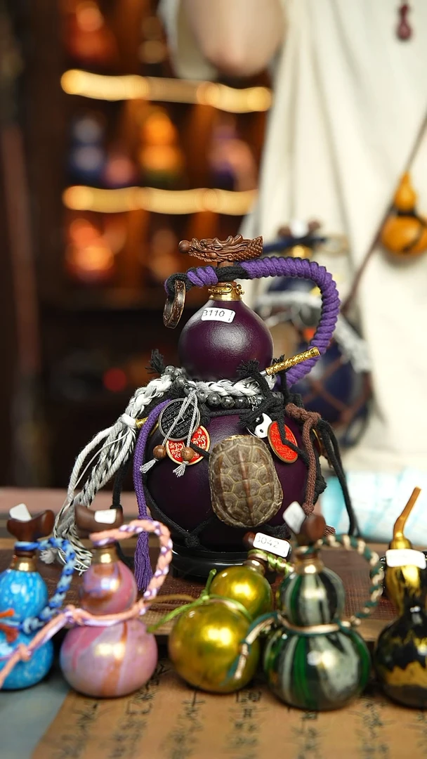 110号450ml左右非遗大漆酒葫芦