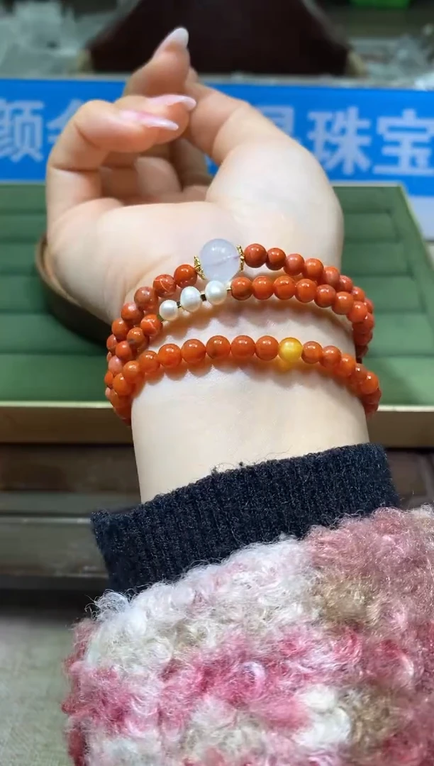 【闪购商品】南红玛瑙手链未镶嵌多样性发一件673