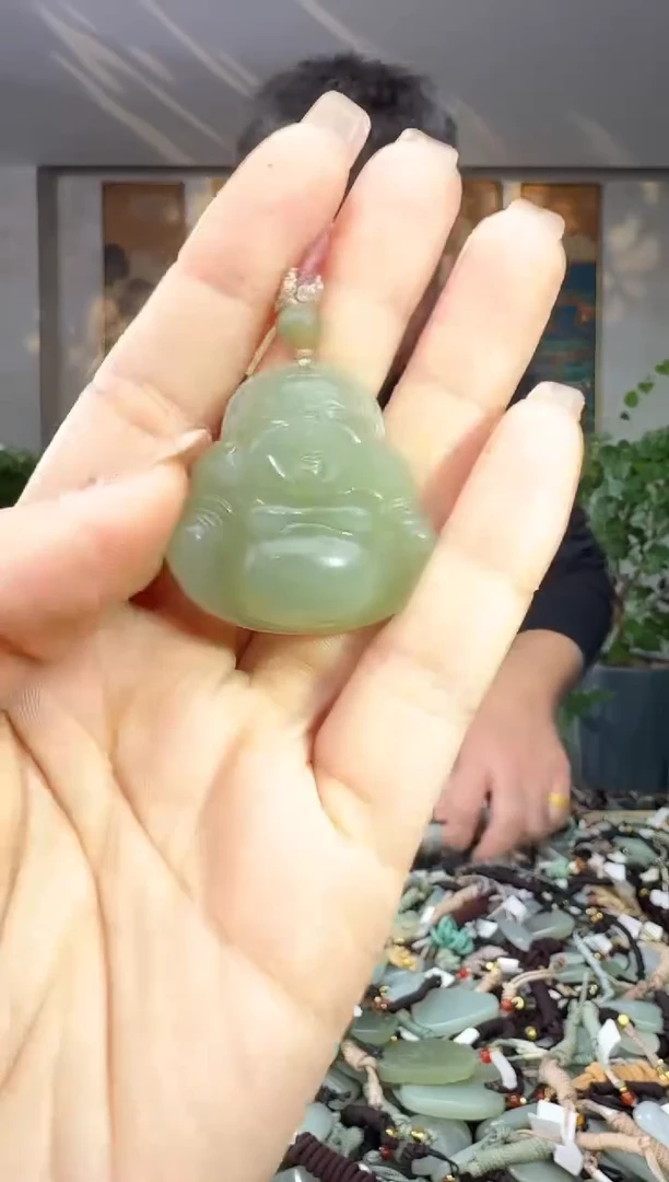 颈饰未镶嵌和田玉拍一发一多样性发货