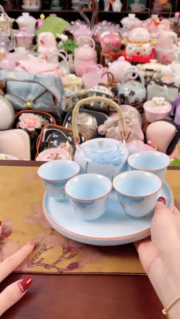 【闪购商品】瓷片茶具：库存仅剩1件