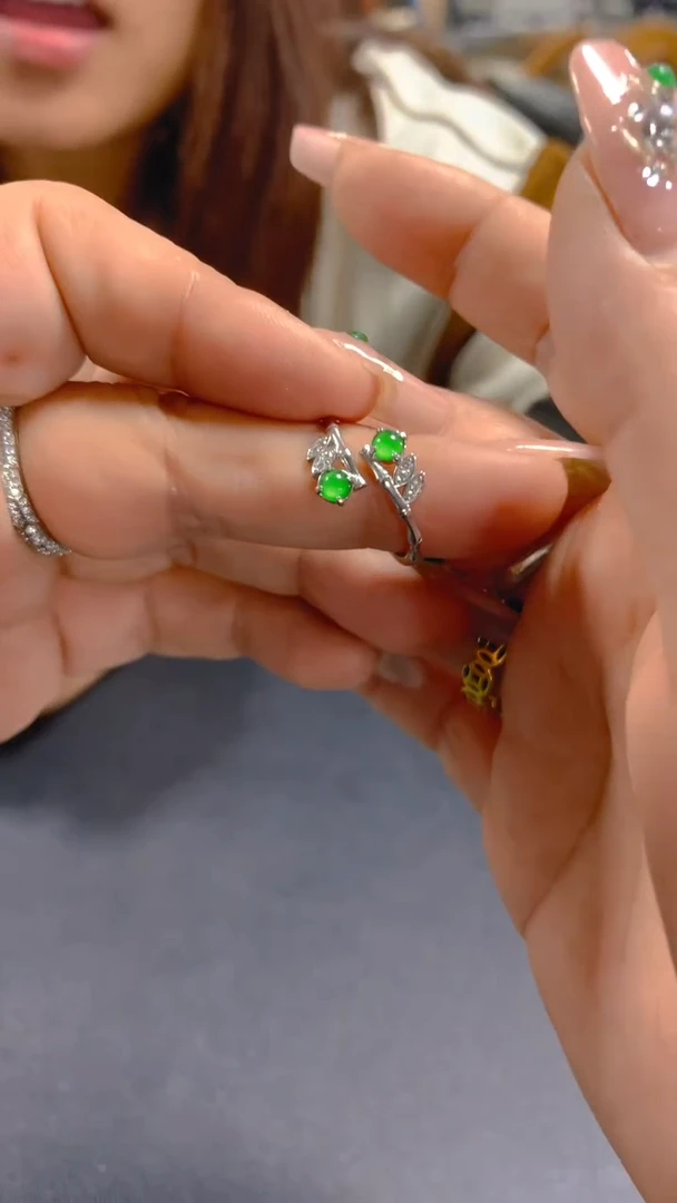 【闪购商品】翡翠戒指未镶嵌0833438200多样性发其一