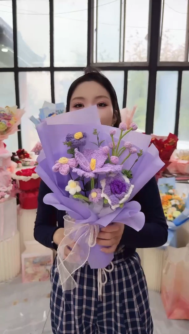 非遗手工定制花束，孤品清仓！！