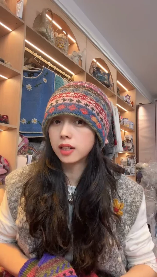 羊毛德****店百羊毛护耳帽A914