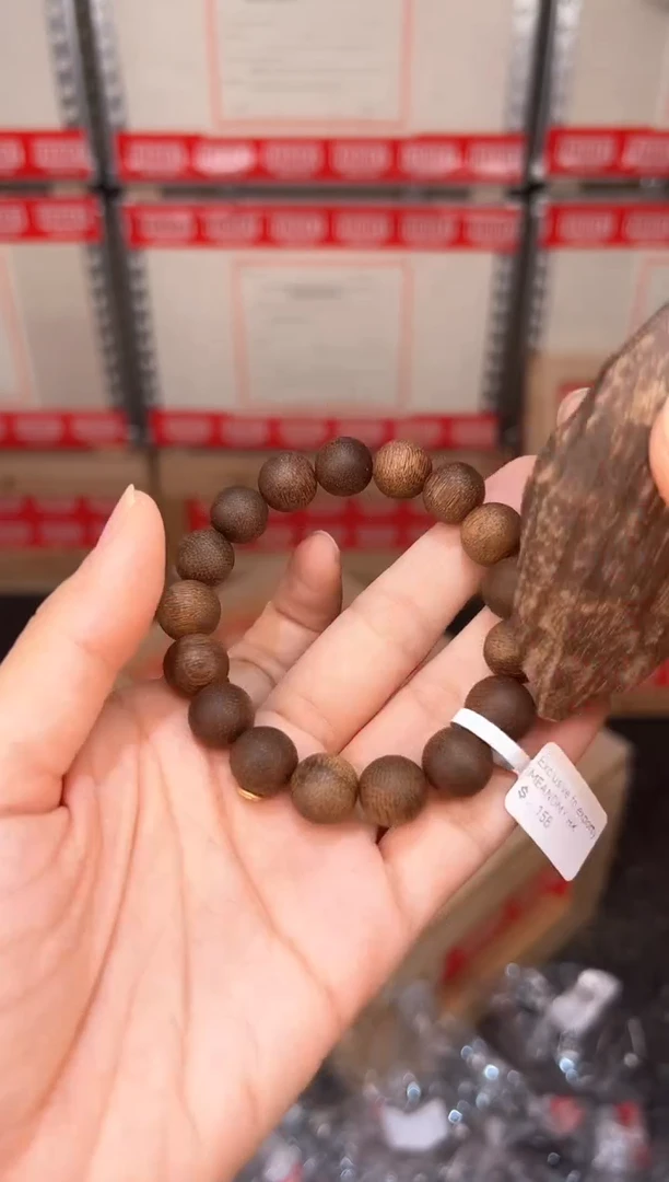 奇楠单圈文玩精美手串MK951