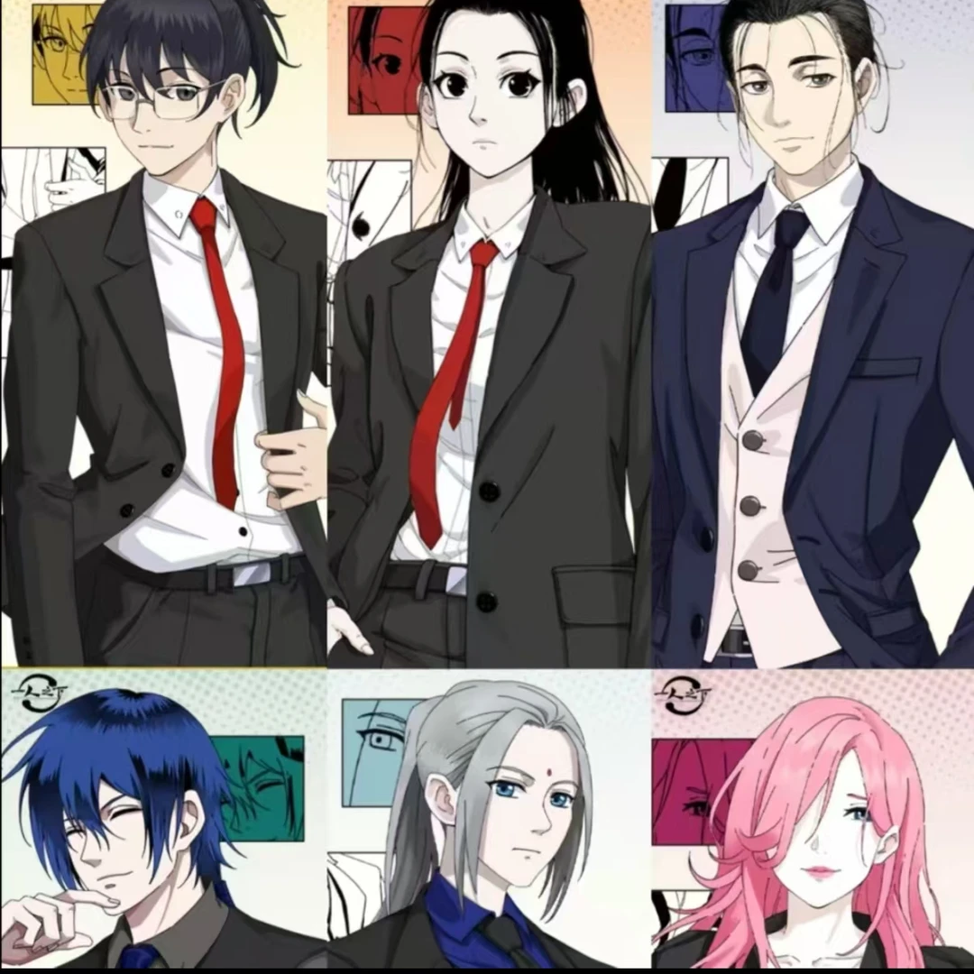 【许愿】一人之下西装西服系列马口铁徽章吧唧镭射票（下单默认代拆）