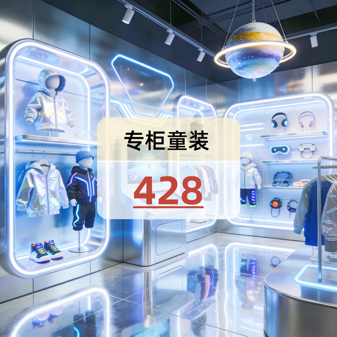 【编码-428】经典款 男女童装亲子装儿童穿搭上衣T恤高级灰K1短袖