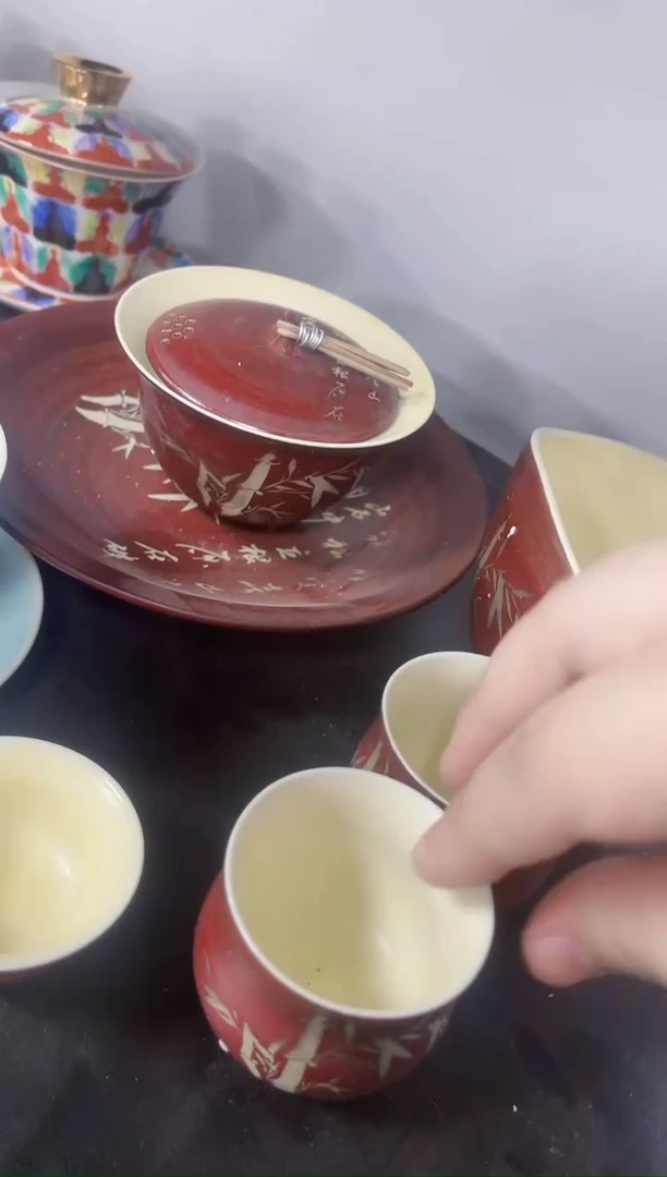 摆件青韵瓷华清货专属链接