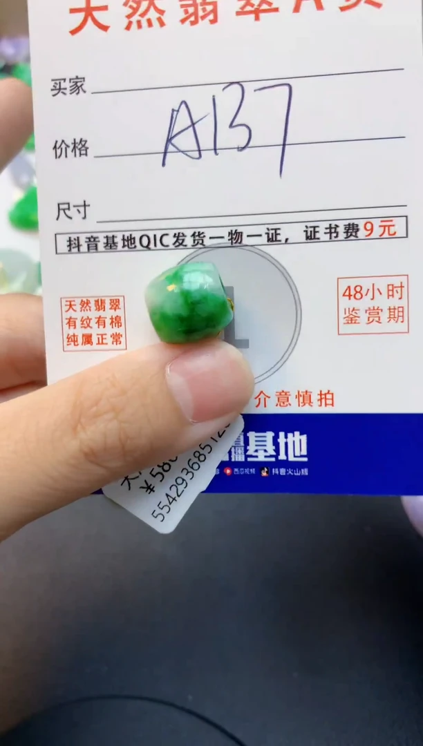 颈饰未镶嵌翡翠天然缅甸A货翡翠