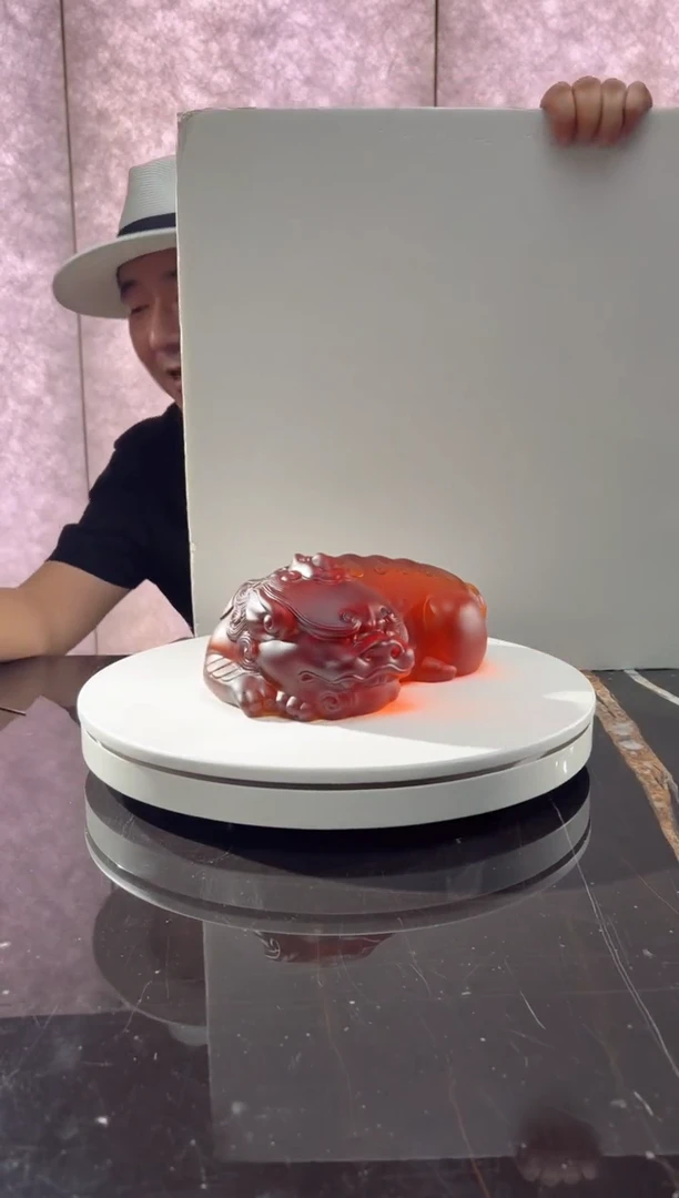 摆件璨石美学蜜蜡卧福貔貅