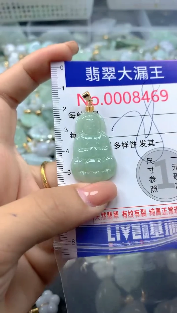 颈饰未镶嵌翡翠8469