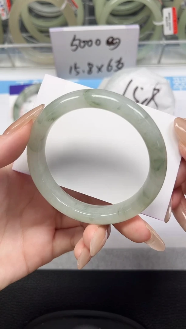 未镶嵌手镯石英质玉102-54/55