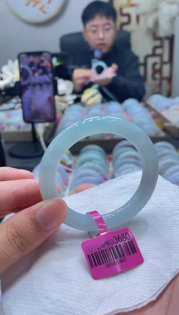 未镶嵌手镯翡翠118-52.4