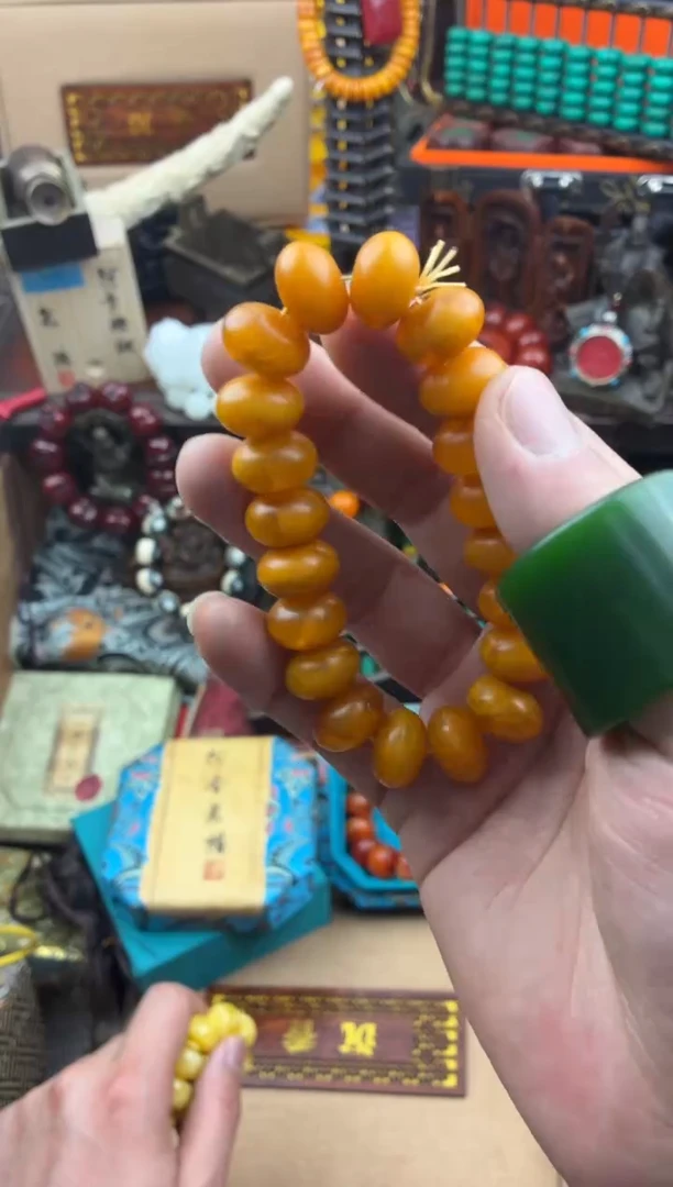 未镶嵌蜜蜡裸石宗起祥瑞直播推荐14