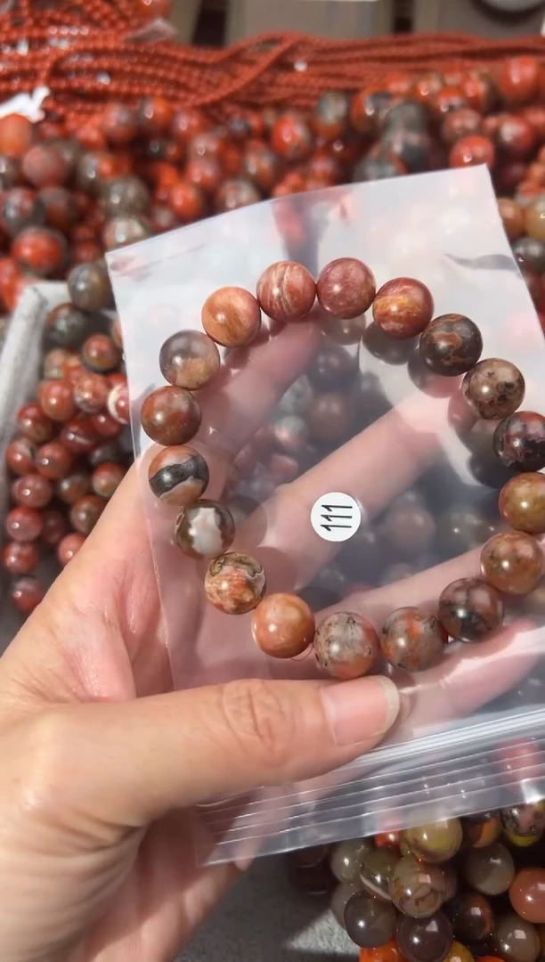 南红玛瑙手串未镶嵌12+