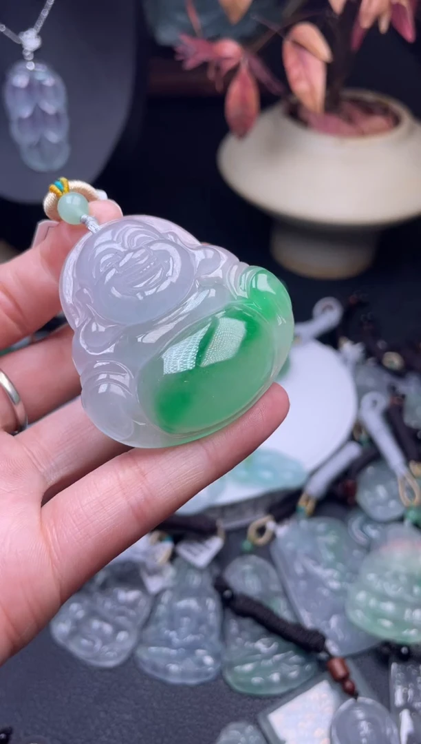 珐琅非金属 精品吊坠一物一拍